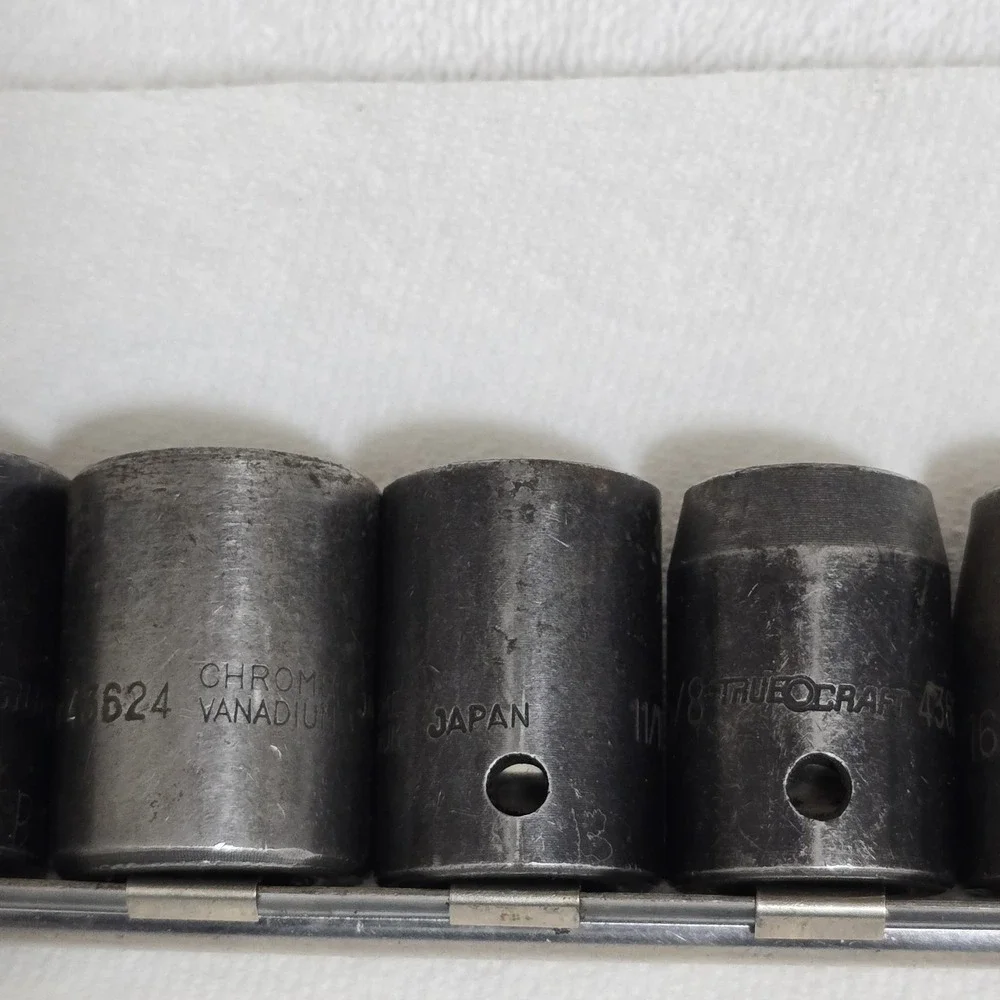 VTG 70s TrueCraft Japan Socket Set‎ 1/2